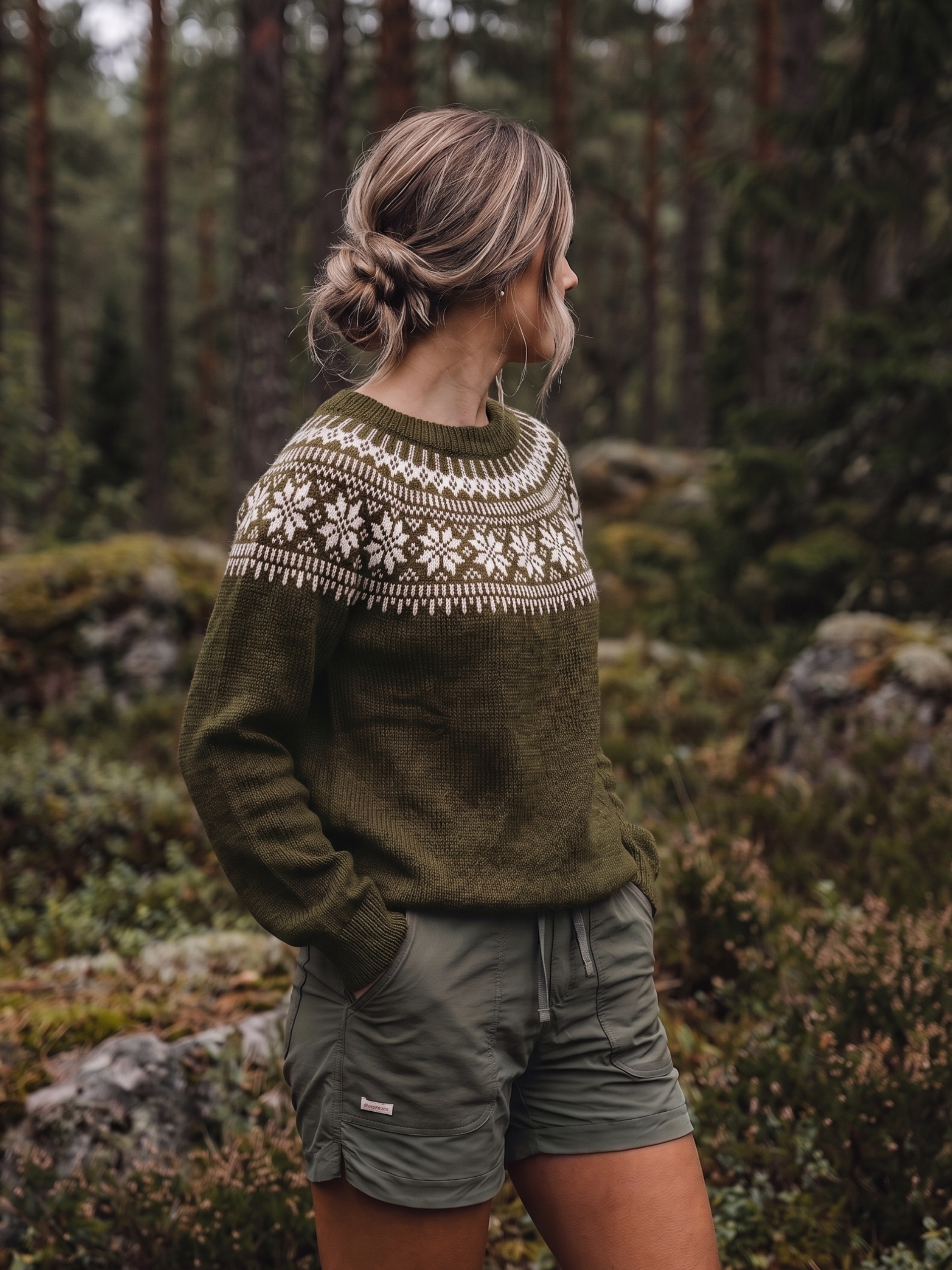621MS-30 Chunky Selbu sweater