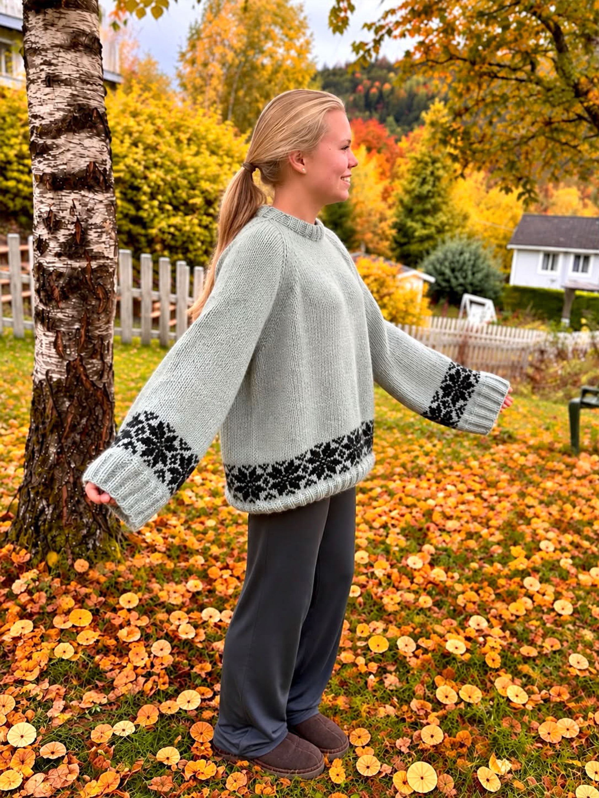621MS-50a Selbu Air sweater