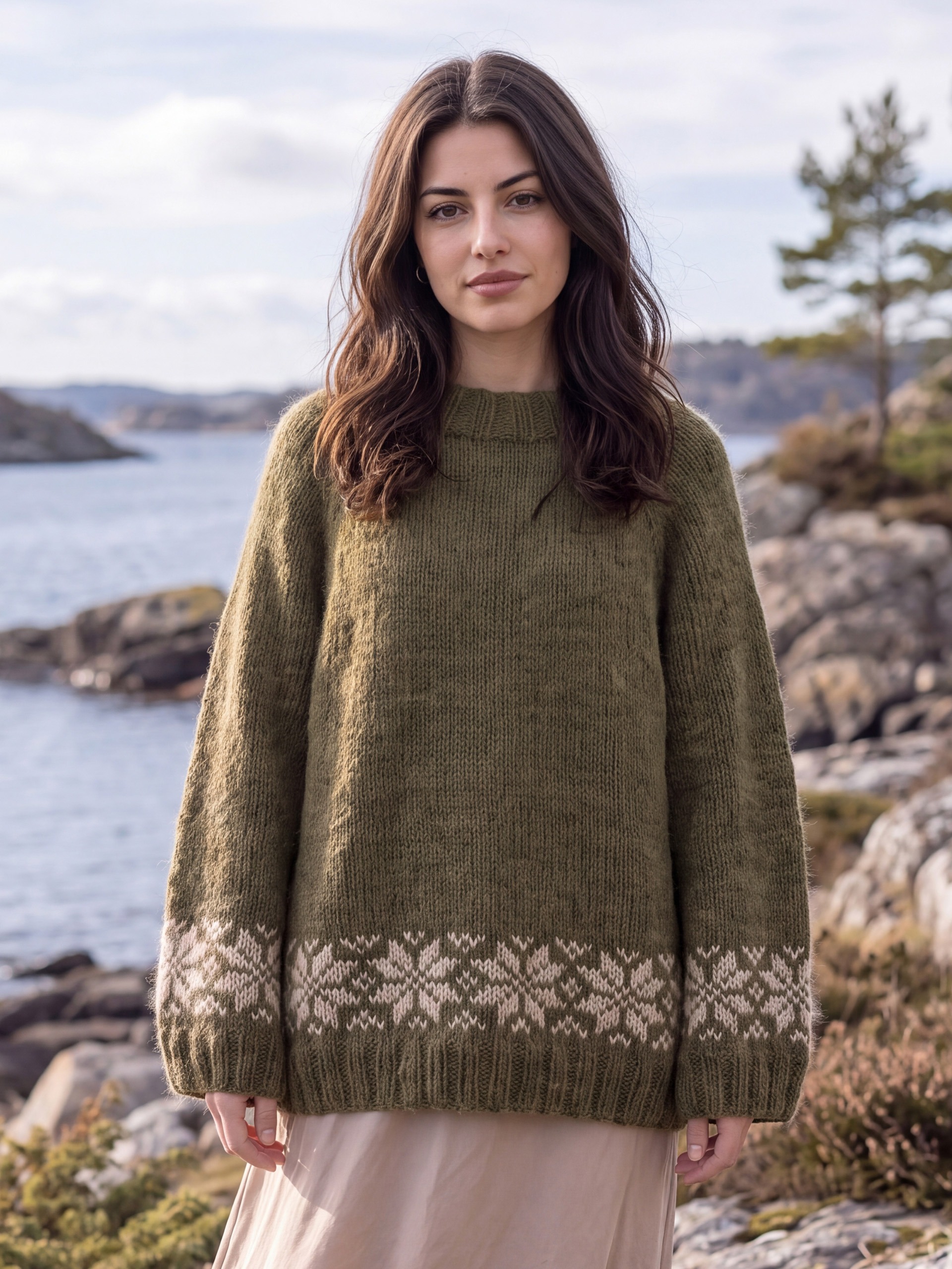 621MS-50 Selbu Air sweater