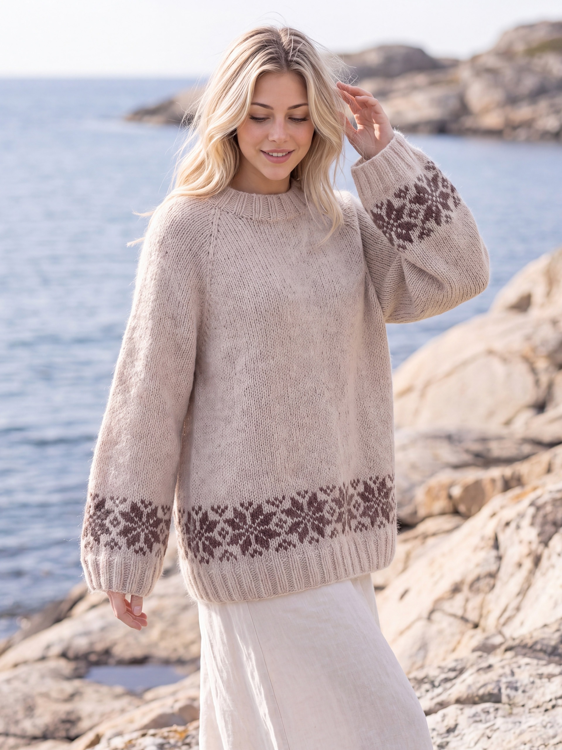 621MS-50 Selbu Air sweater