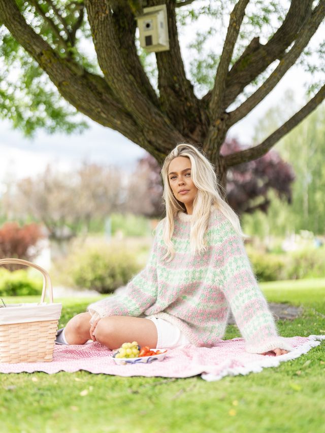 523V-01a Blome genser vol.1 natur