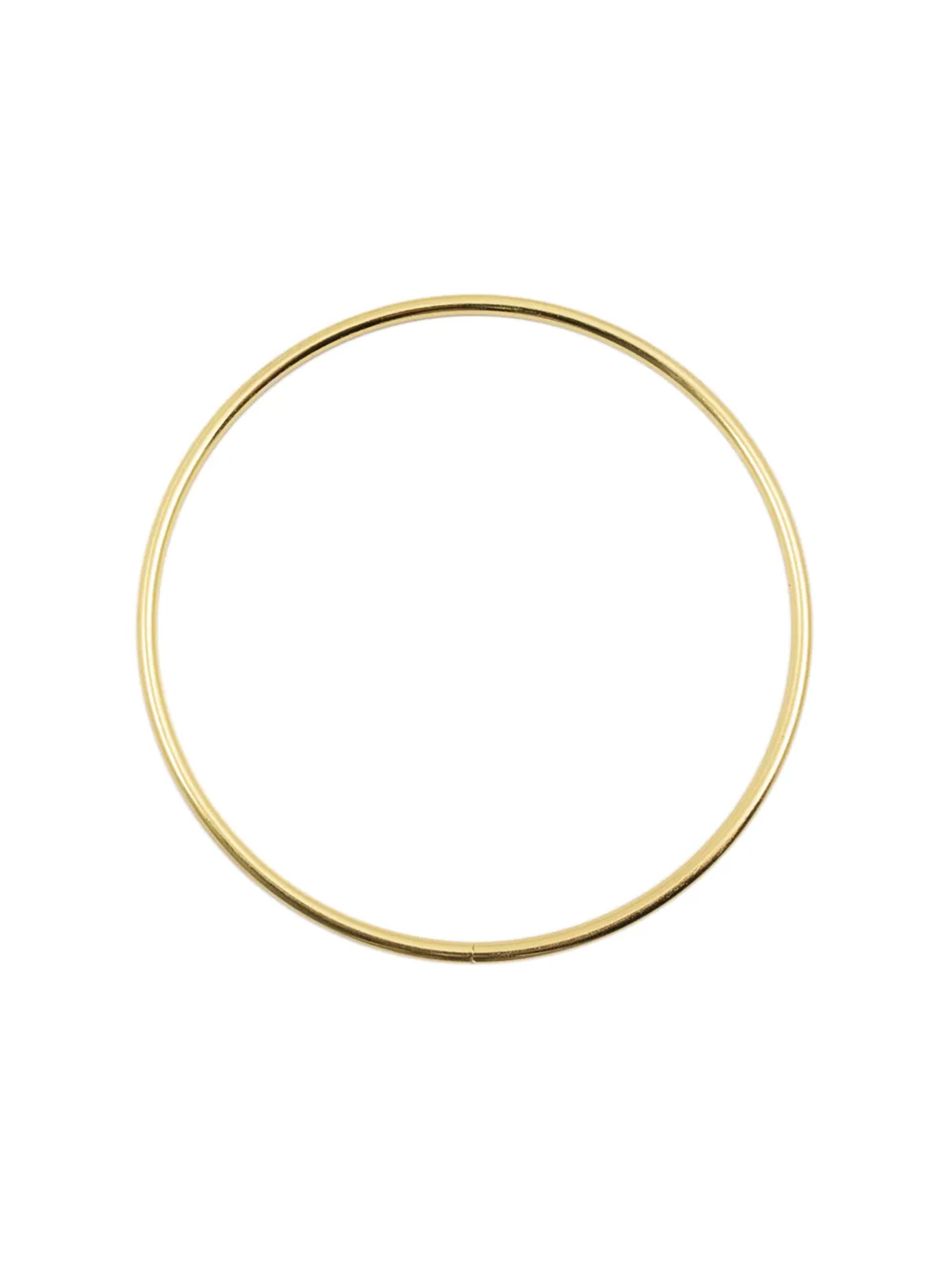 Metalring – Guld – 16 cm