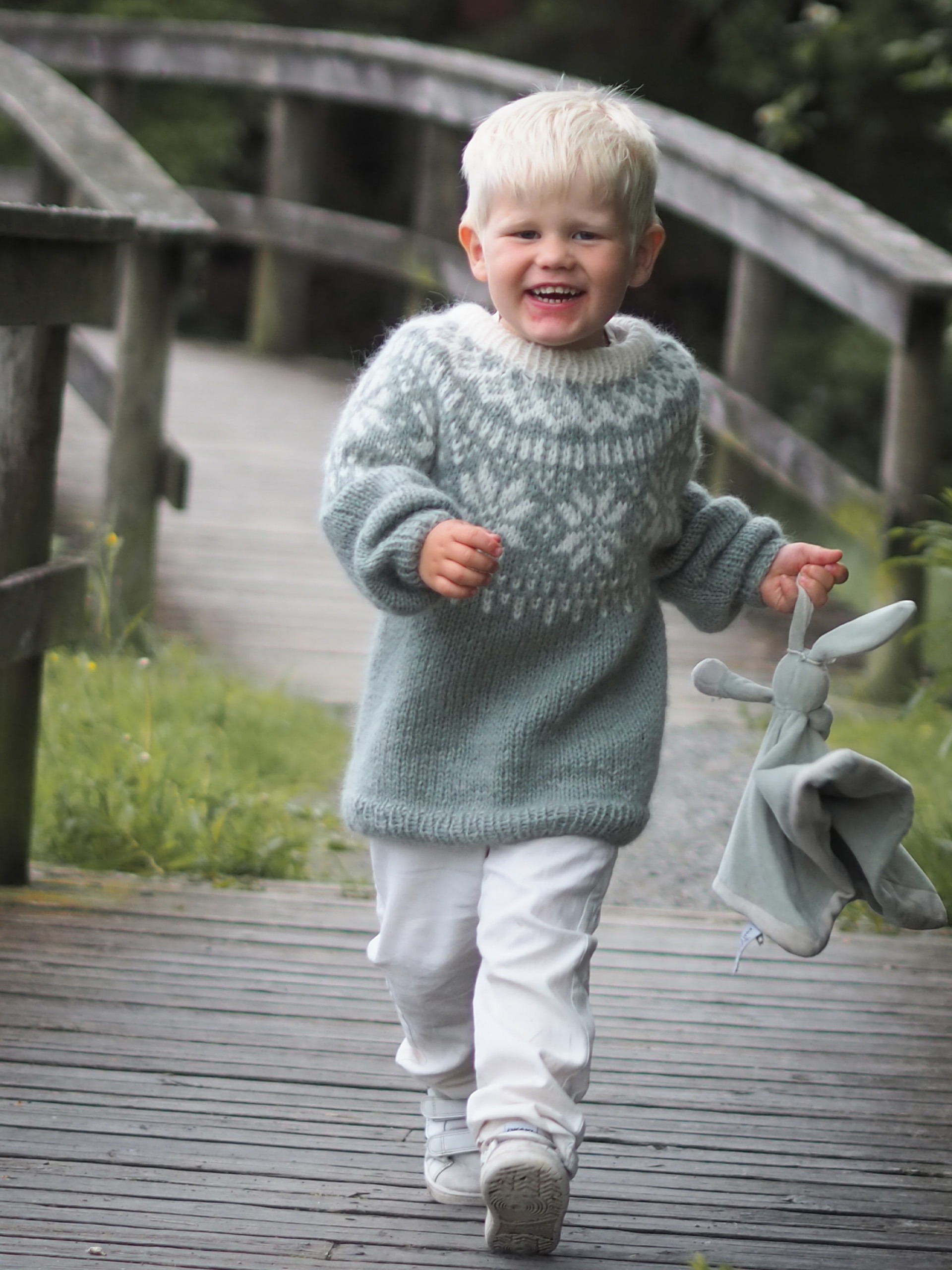621MS-27 Chunky selbu sweater mini (Dream)