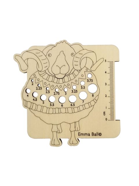 Pindemåler – Får med sweater