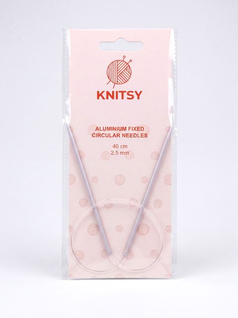 Knitsy rundpind – aluminium