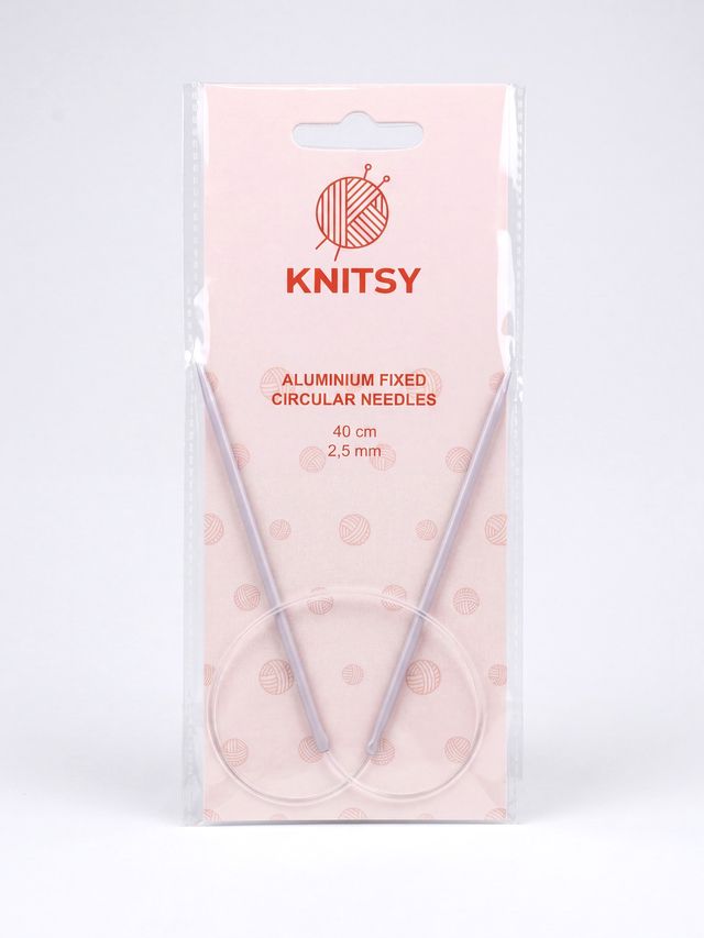 Knitsy rundpind – aluminium
