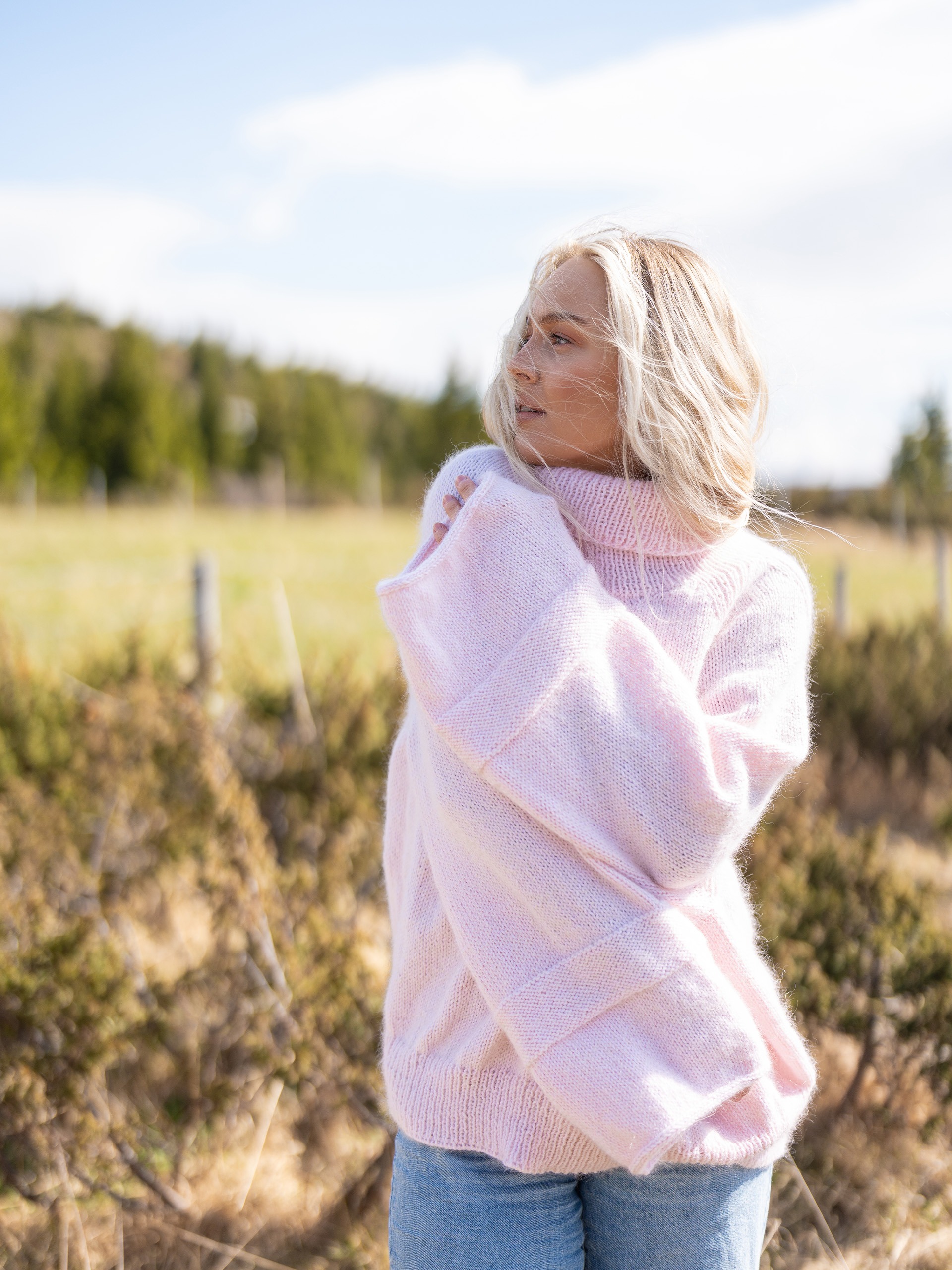 523V-02a Mjødurt lys pink