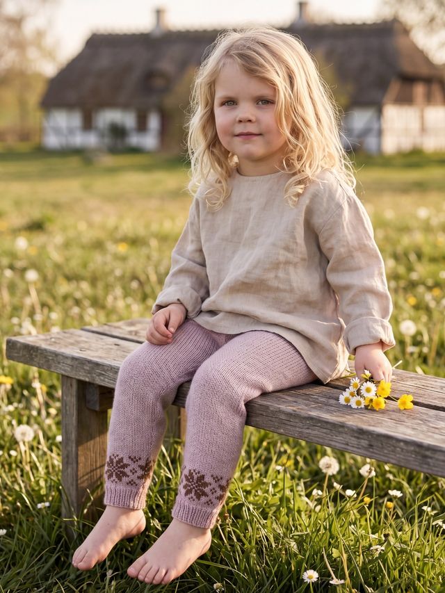 621MS-04 Chunky selbu bukser