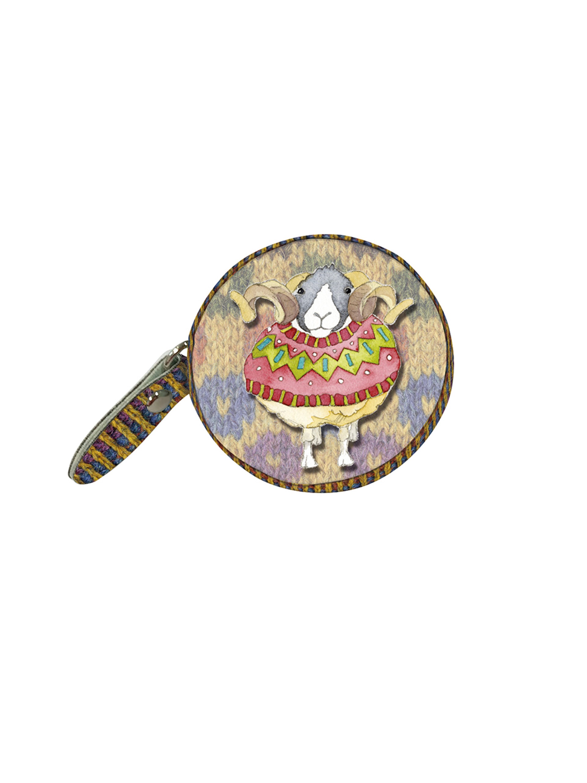 Rundt målebånd – Får med sweater