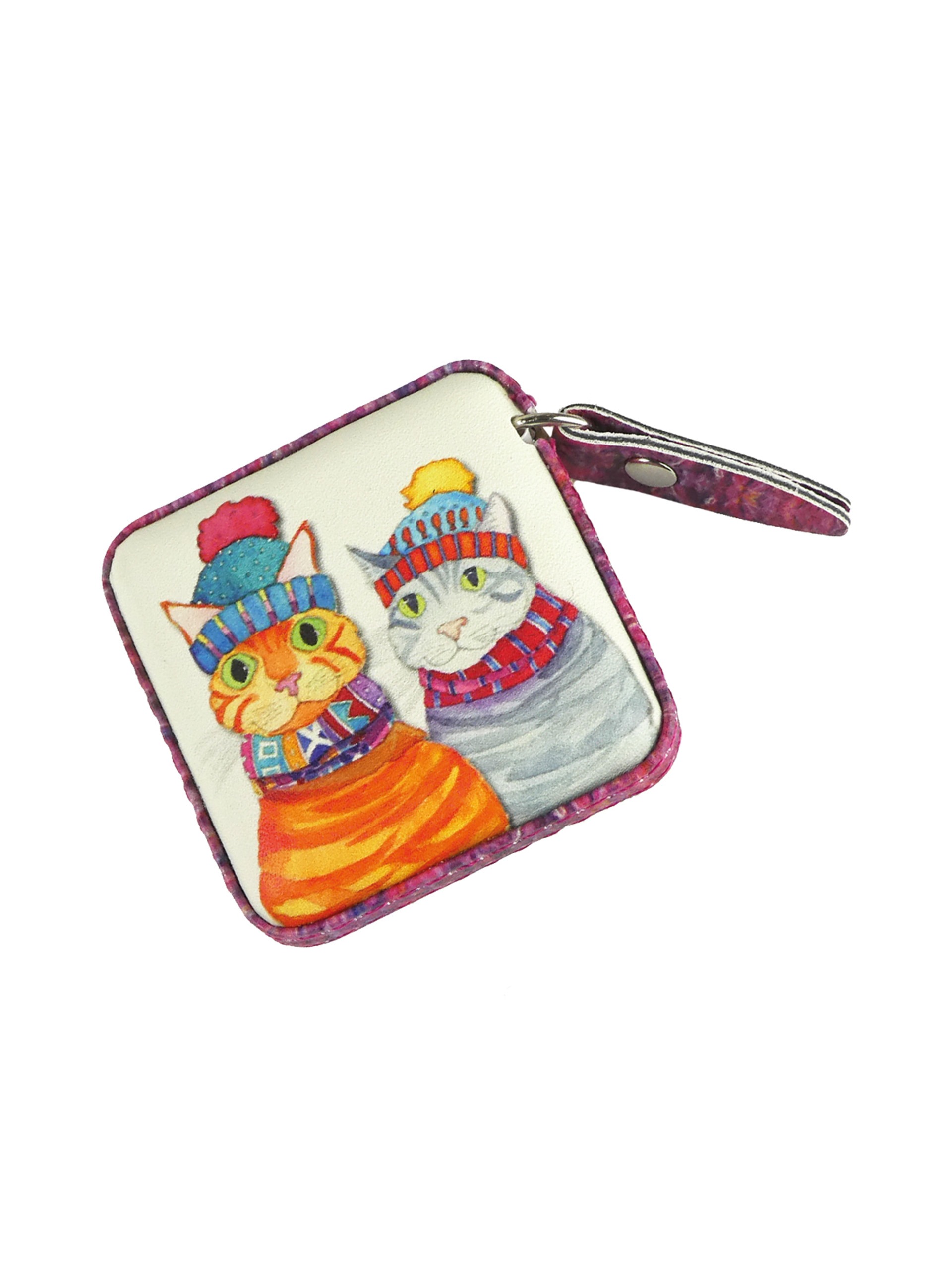 Firkantet målebånd – Katte med hue